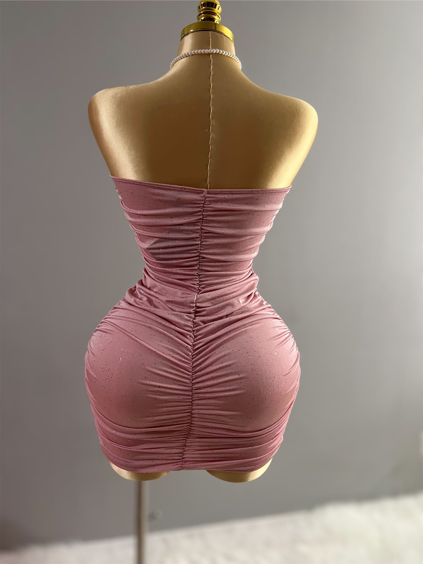 Dazzled Scrunched Dress