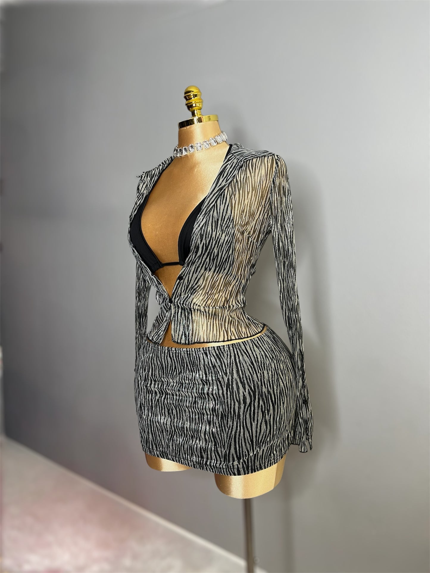 Zebra 3-Piece Set