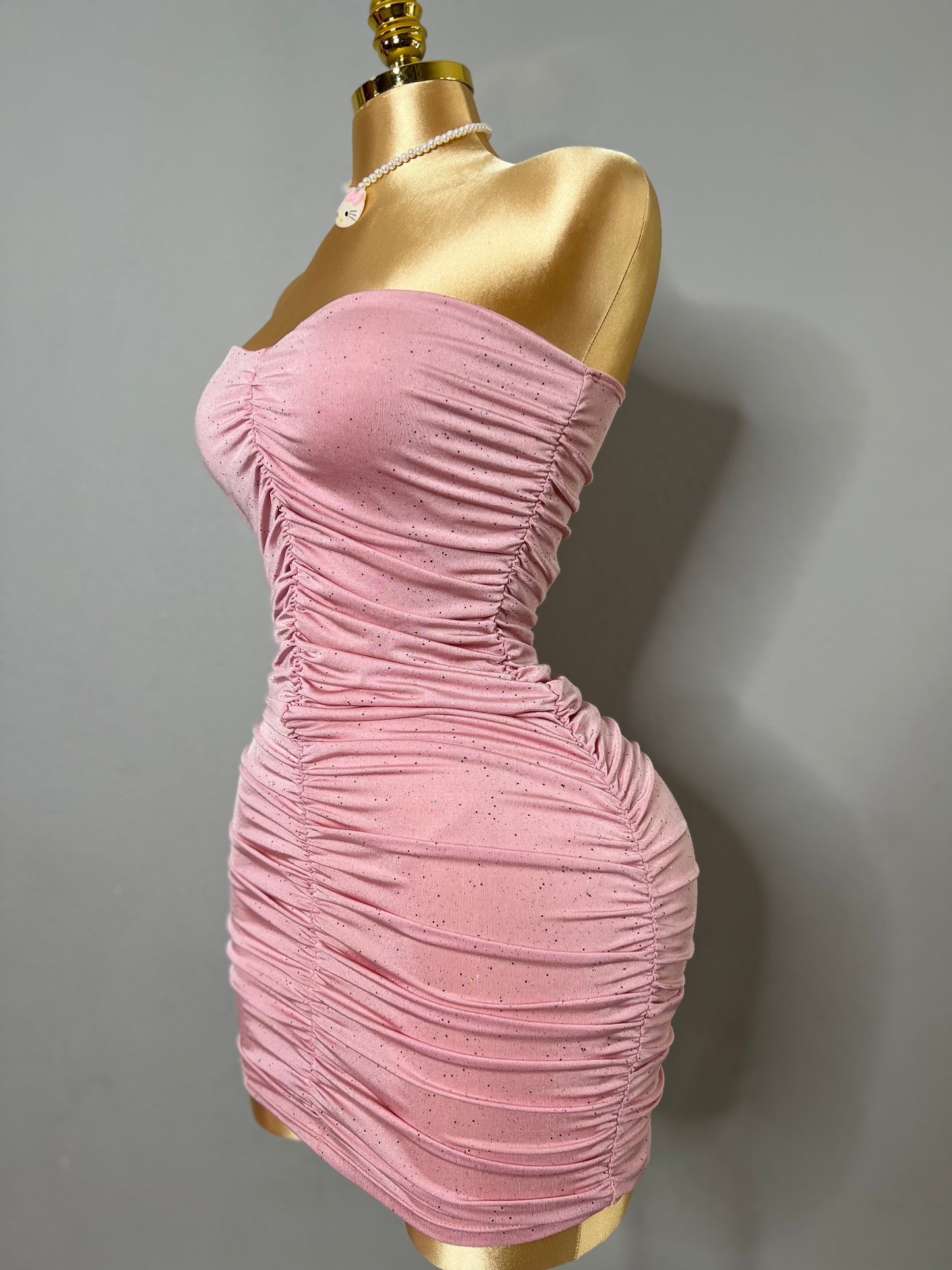 Dazzled Scrunched Dress