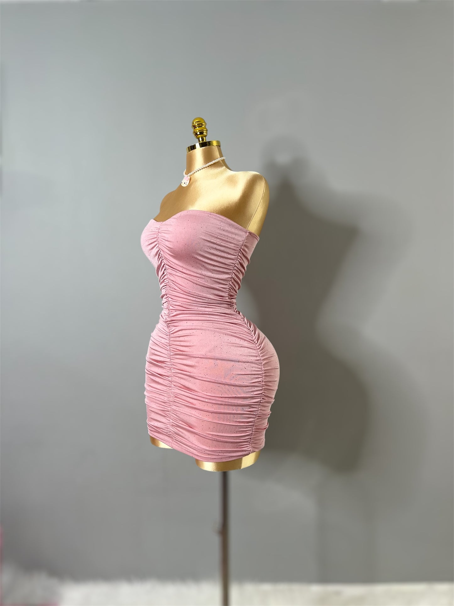 Dazzled Scrunched Dress