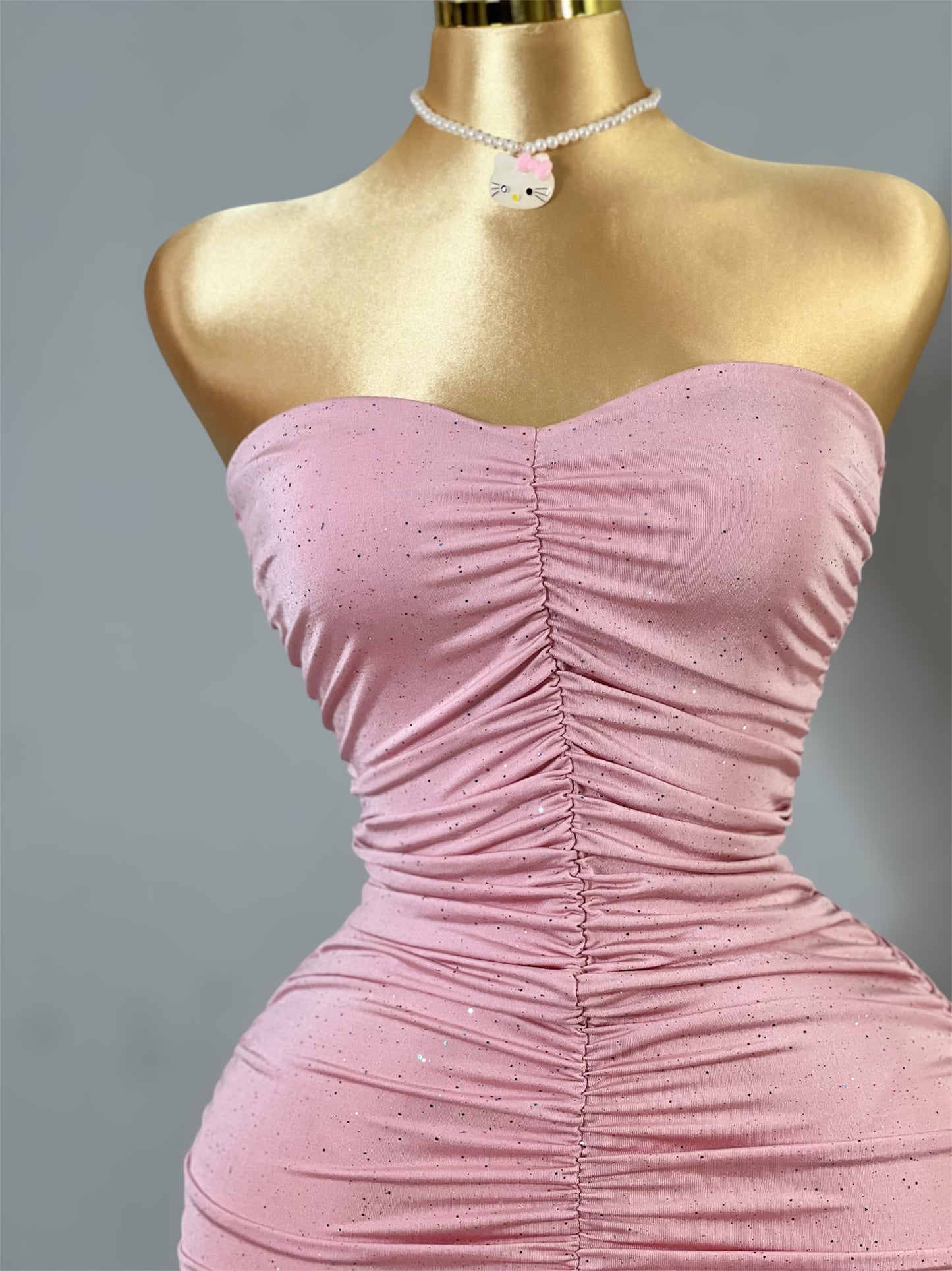 Dazzled Scrunched Dress