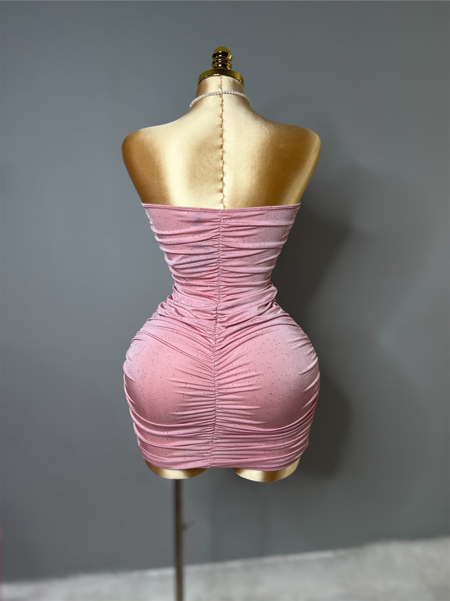 Dazzled Scrunched Dress